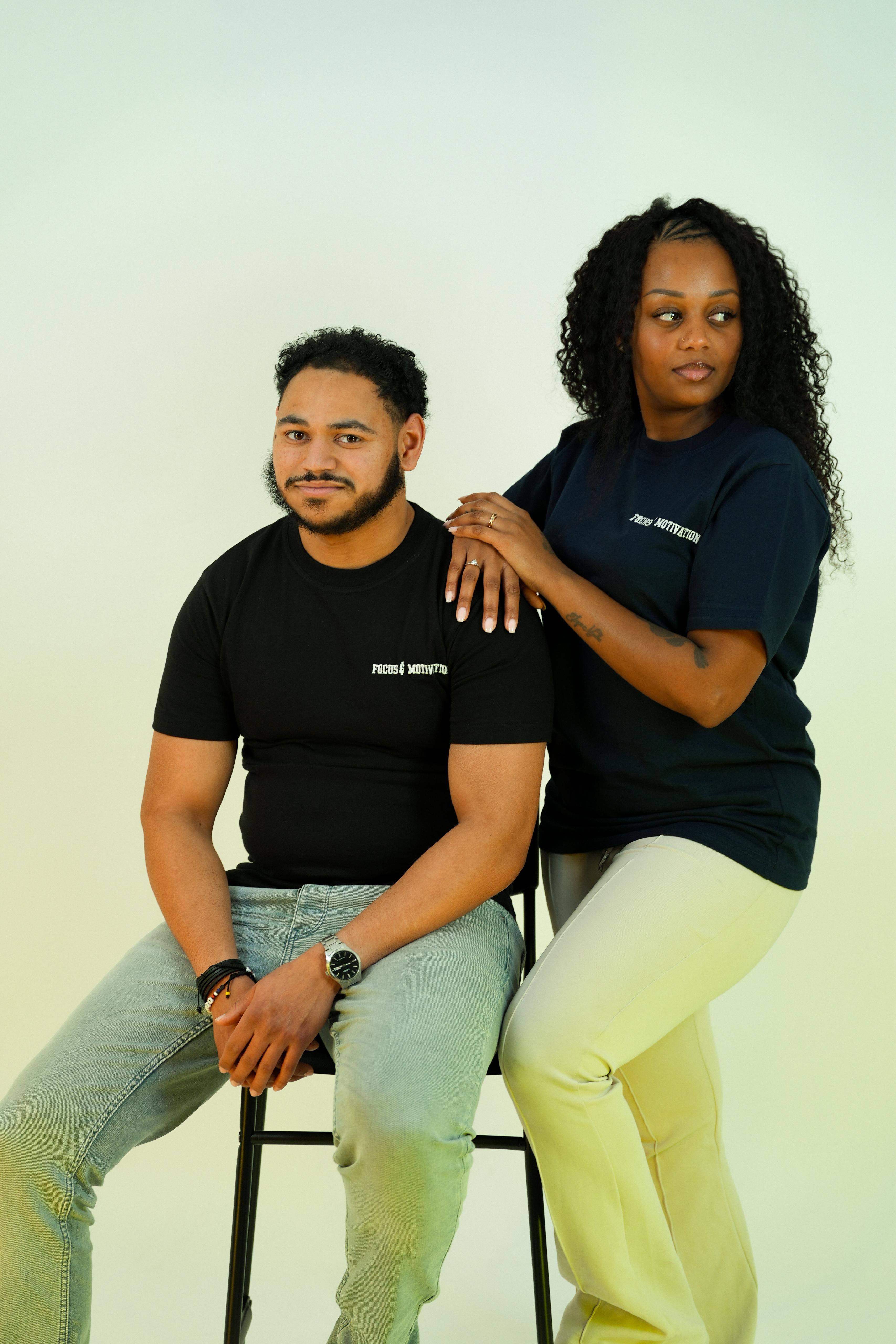 Repeat T-shirt — Navy