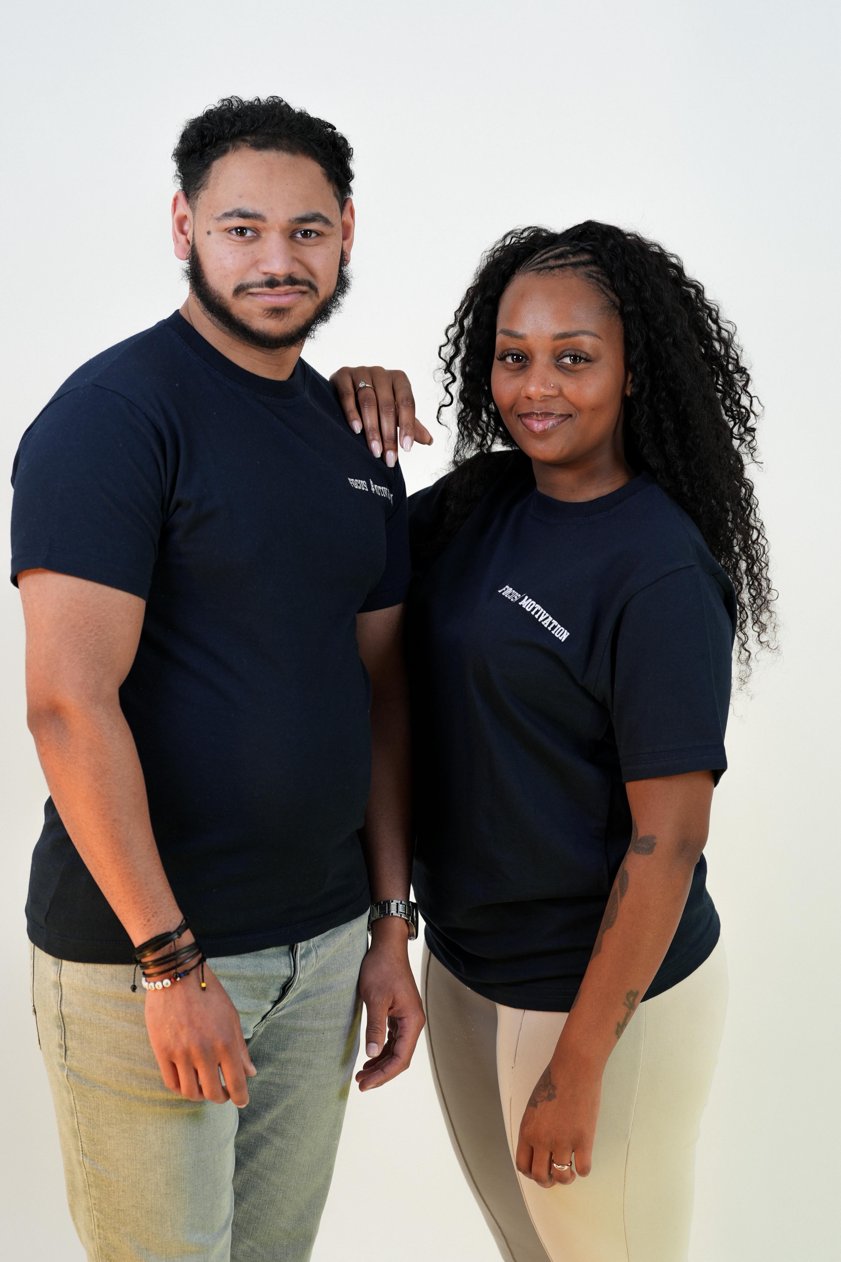 Repeat T-shirt — Navy