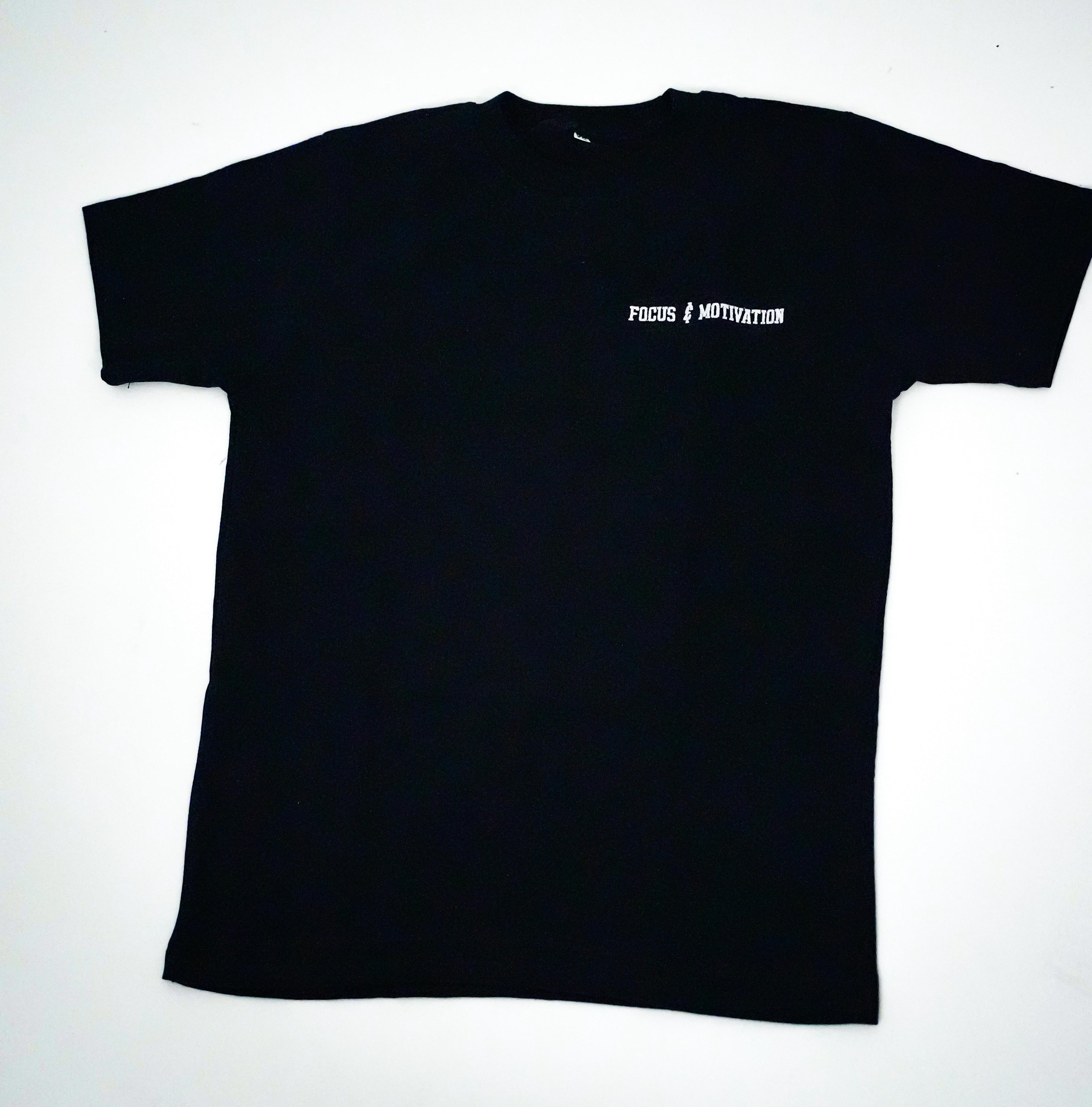 Repeat T-shirt — Zwart