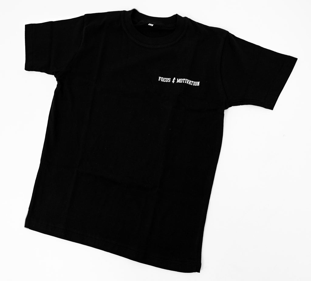 Repeat T-shirt — Zwart